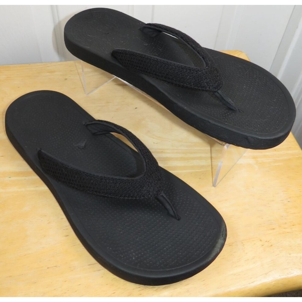 Allbirds Men's Natural Black Flip Flop Sandals Lightweight Comfort Size 10